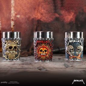 Metallica Shot Glass set 8.5cm