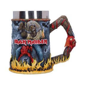 Iron Maiden The Number of the Beast Tankard 16cm Band Licenses Coming Soon