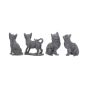 Lucky Black Cats 9cm (Display of 24) Cats Top 200 None Licensed