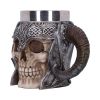 Viking Skull Tankard 19cm Skulls Top 200 None Licensed