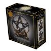 Floral Pentagram 16.5cm Witchcraft & Wiccan Season of the Pentagram