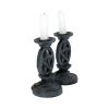 Aged Pentagram Candlesticks 13.4cm Witchcraft & Wiccan Top 200 None Licensed