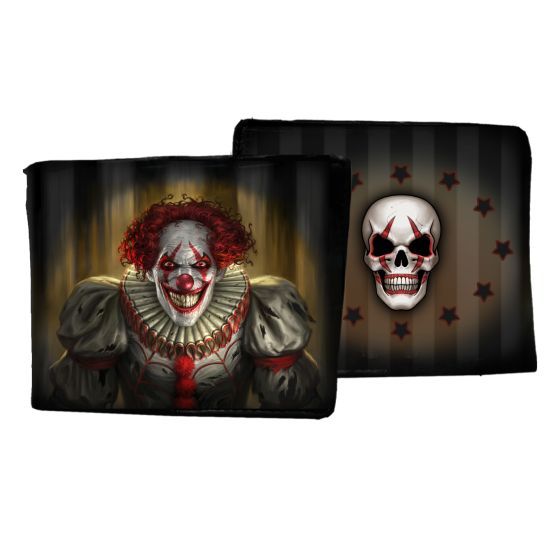 Evil Clown Wallet (JR) Horror Sale Items