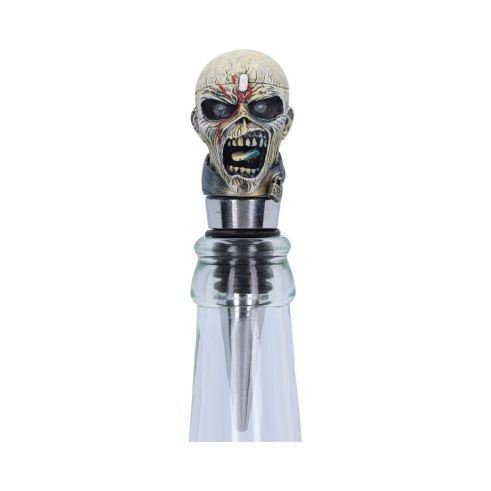 Iron Maiden Piece of Mind Bottle Stopper 10cm Band Licenses Gifts Under £100