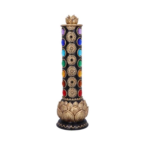 Chakra Totem Incense Burner 31cm Buddhas and Spirituality Summer Sale 2024