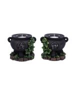 Ivy Cauldron Candle Holder 11cm (Set of 2) Witchcraft & Wiccan Summer Sale 2024