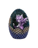 Geode Home (Purple) 10.7cm Dragons Dragon Figurines